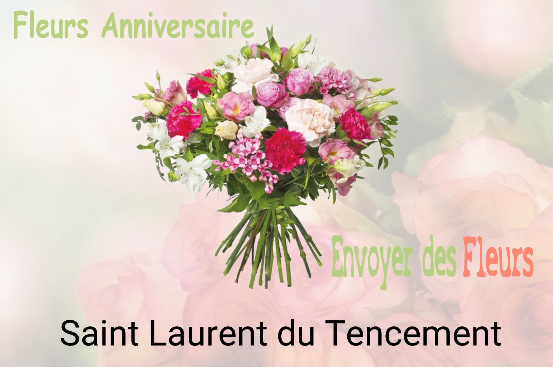 Bouquet de fleurs d’anniversaire livré à Saint-Laurent-du-Tencement